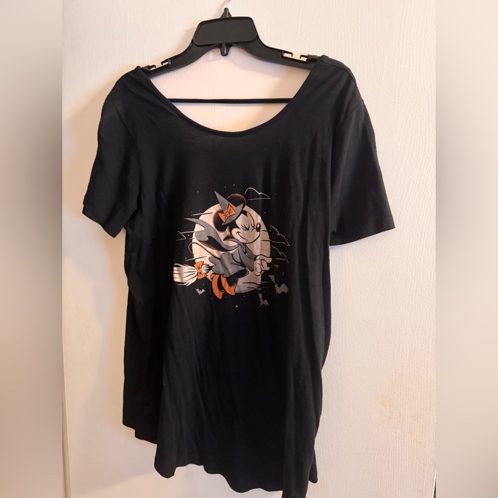 Torrid Minnie Mouse Witch Halloween top